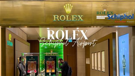 rolex kopen op schiphol